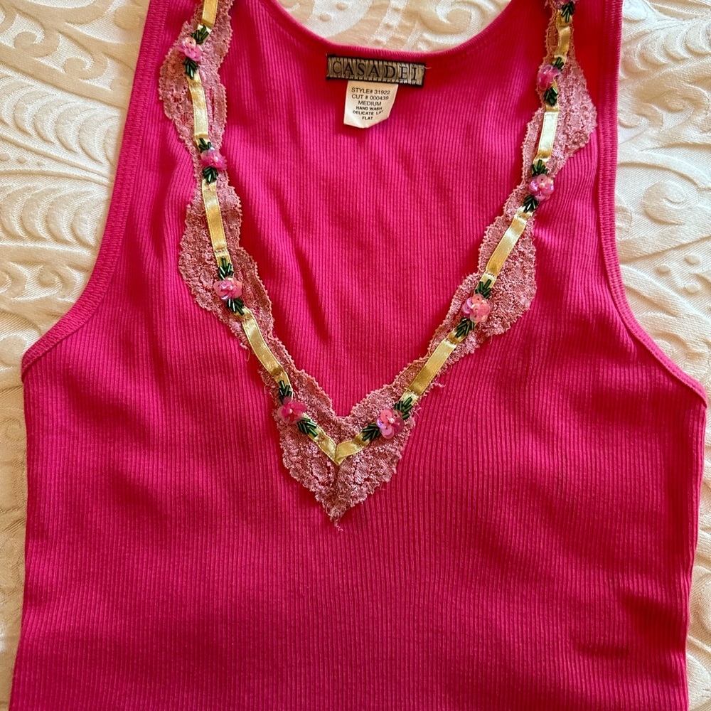 Vintage Casadei Tank Top - Picture 6 of 13